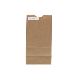 GROCERY BAG 2# NATURAL 4 1/8 X 2 5/8 X 7 7/8