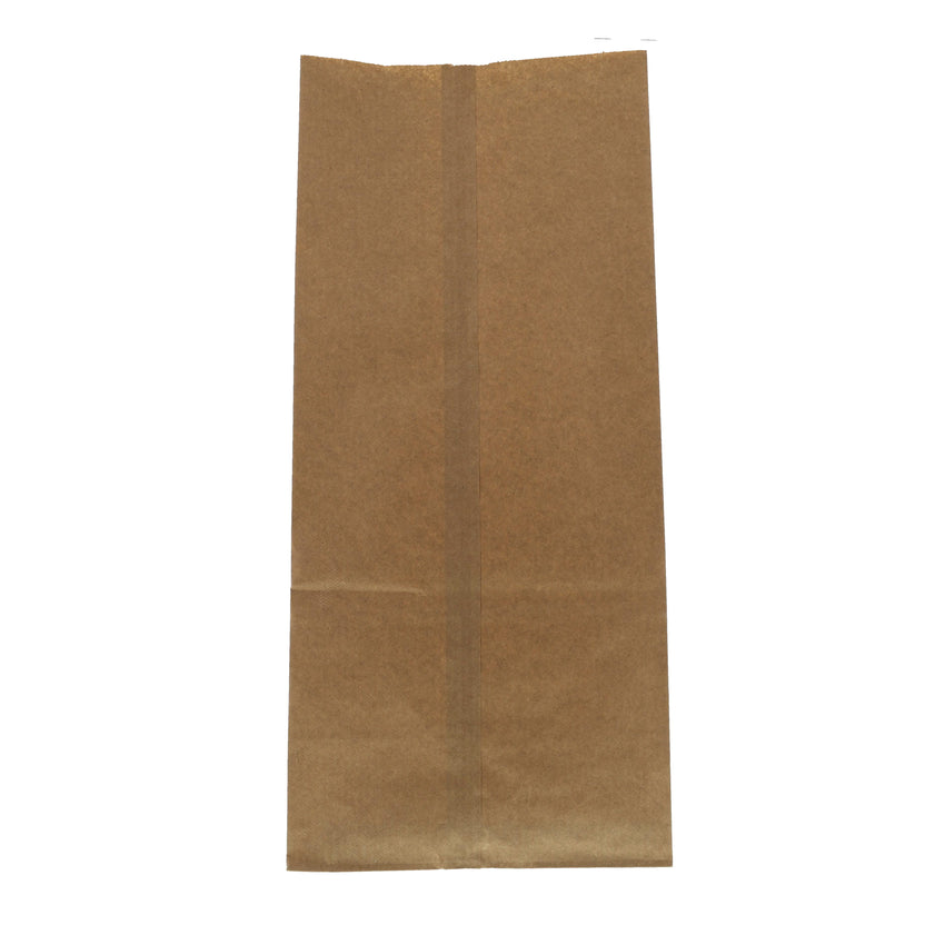 GROCERY BAG 25# NATURAL SH 8 1/4 X 5 3/8 X 18 1/8