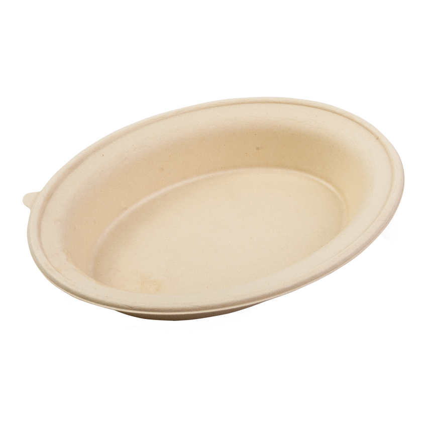 32 oz Molded Fiber NPFA Oval Bowls