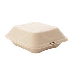 Deep Medium PLA Lined Hinged Lid NPFA Containers 7.875