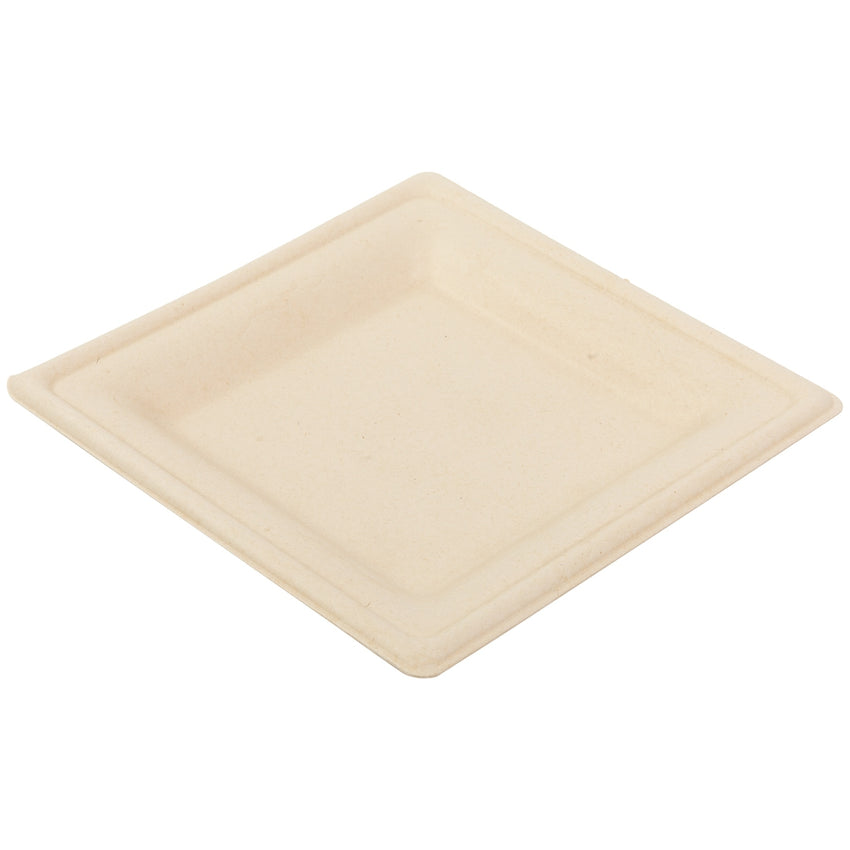 6" Molded Fiber NPFA Square Plates