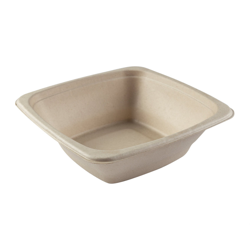 24 oz Molded Fiber NPFA Square Bowls