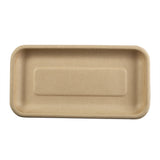 Molded Fiber NPFA Trays 8.3" x 4.5" x 0.6", top view