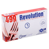 Revolution Blue Cast Poly Gloves, Powder Free, Inner Box