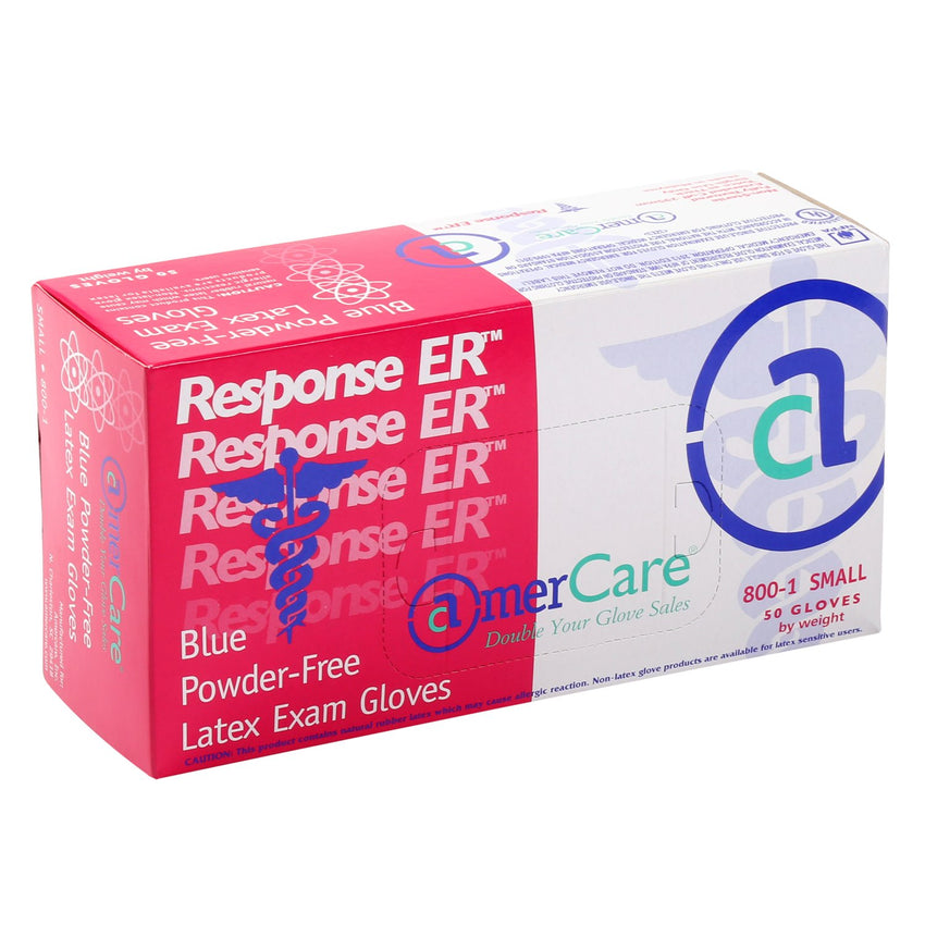 Response ER Latex Gloves, Exam Grade, Powder Free, Inner Box