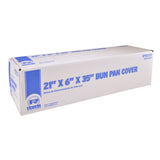 Low Density 21" x 6" Bun Pan Bag, Closed Package