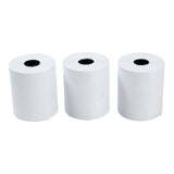 POS Tray, 3" x 150' 1 Ply Bond Register Rolls, Photo of Three Rolls Side By Side