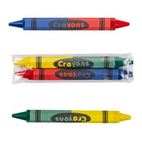 CRAYON, DOUBLE END HONEYCOMB,CELLO 2PK,80MM,500PKS