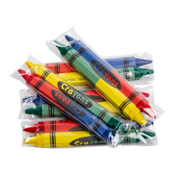 CRAYON, DOUBLE END HONEYCOMB,CELLO 2PK,80MM,500PKS