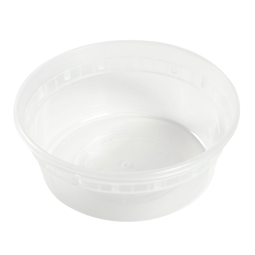 8 Oz Clear Polypropylene Deli Container