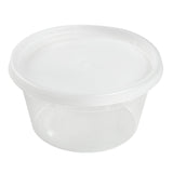 12 Oz Clear Polypropylene Deli Container With Lid Combo