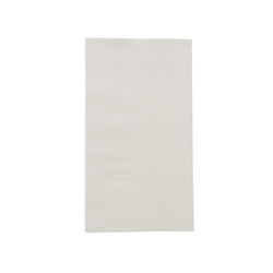 White Dinner Napkin, 2-Ply, 15