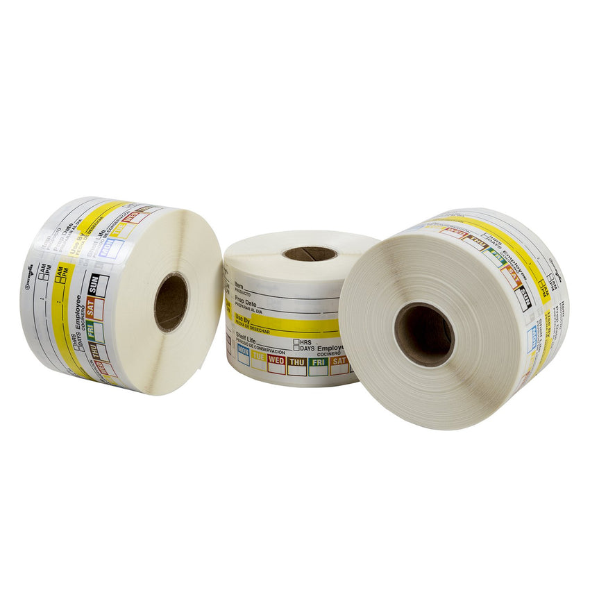 2" x 3" Food Rotation Labels, Three Rolls