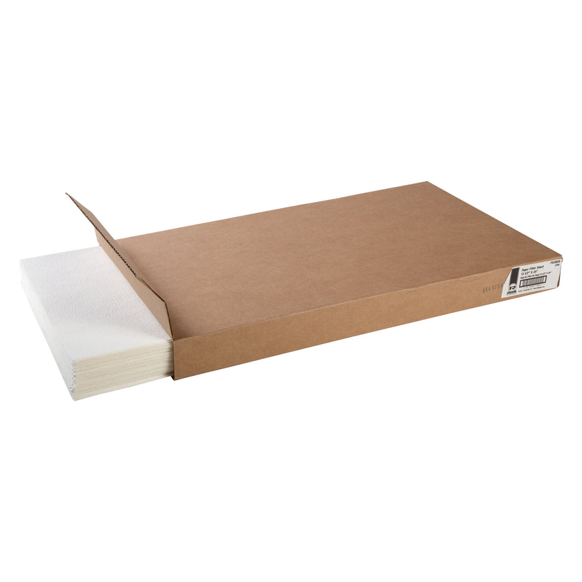 Paper Filter Sheet, 13-1/2" x 24", Open Case