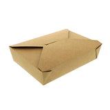 #2 KRAFT FOLDED TAKEOUT BOX 7-3/4" X 5-1/2" X 1-7/8", 4/50