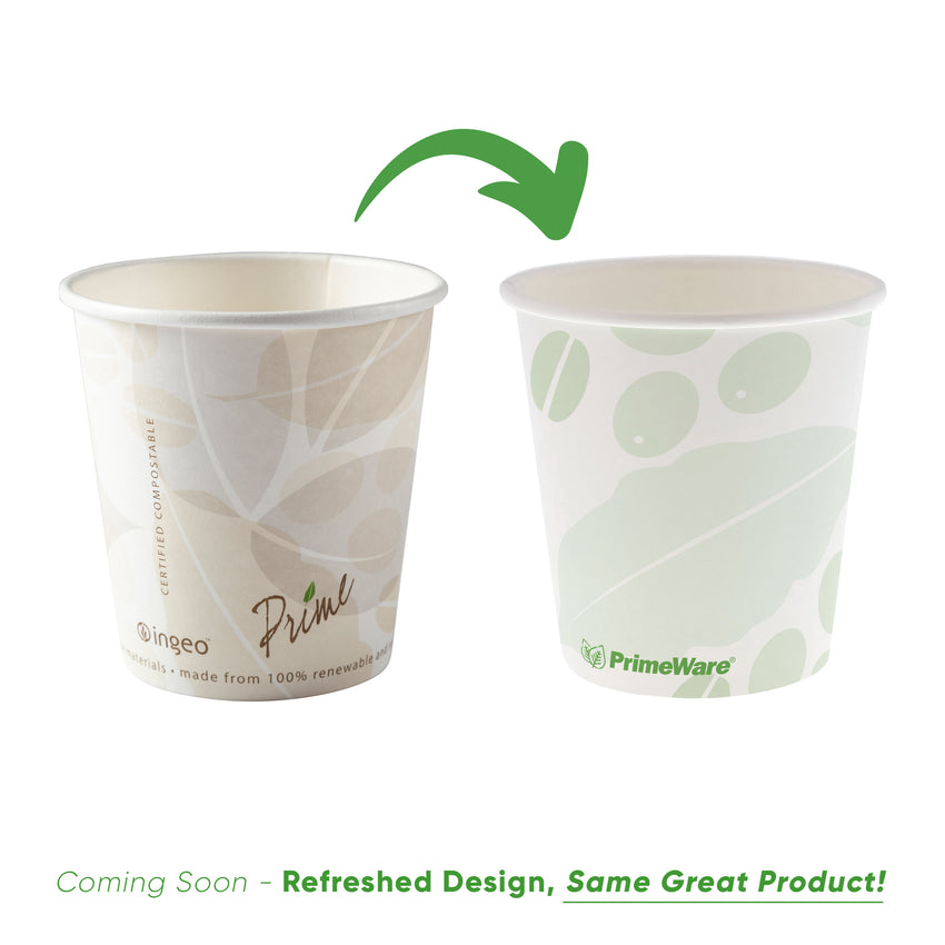 10 oz Compostable PLA Lined Hot Cups