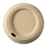 10-20 oz Fiber Lids, Overhead View