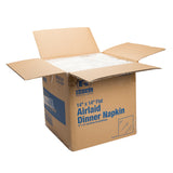 14" X 14" AIRLAID NAPKIN FLAT Pack, Opened Case