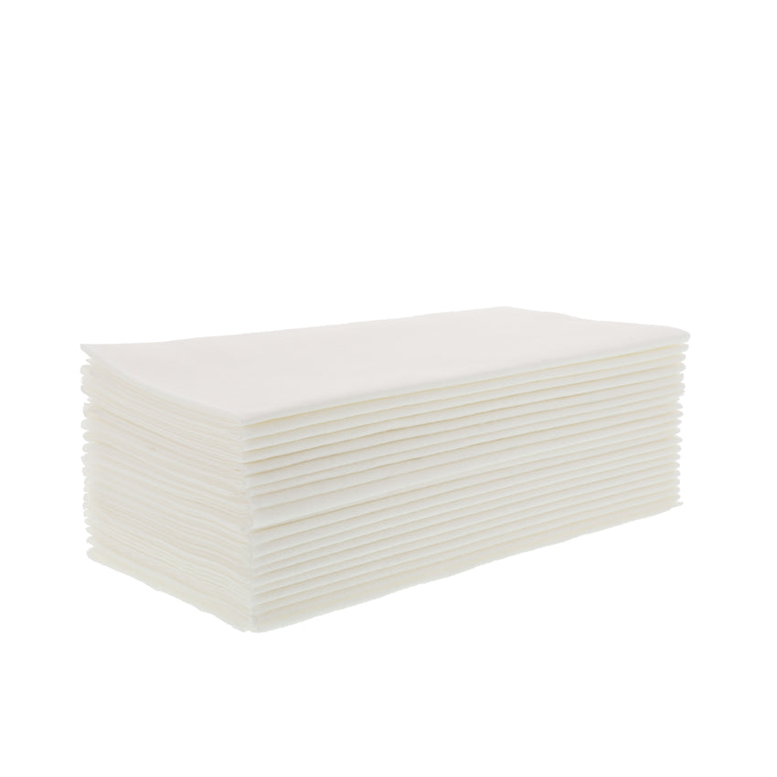 AIRLAID NAPKIN 1/8 FOLD 17" X 17", Stack of Napkins