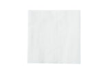 White Beverage Napkin, 9" x 9", 1 Ply