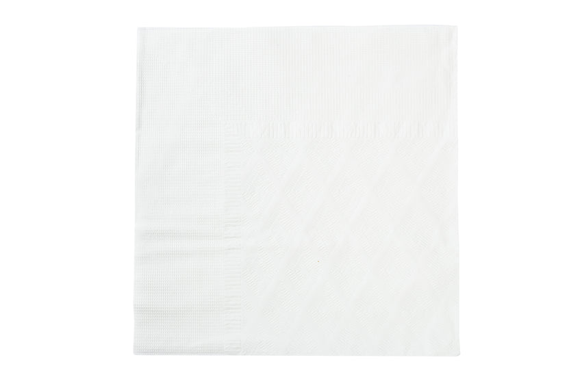 White Dinner Napkin, 16.5" x 16.5", 2-Ply