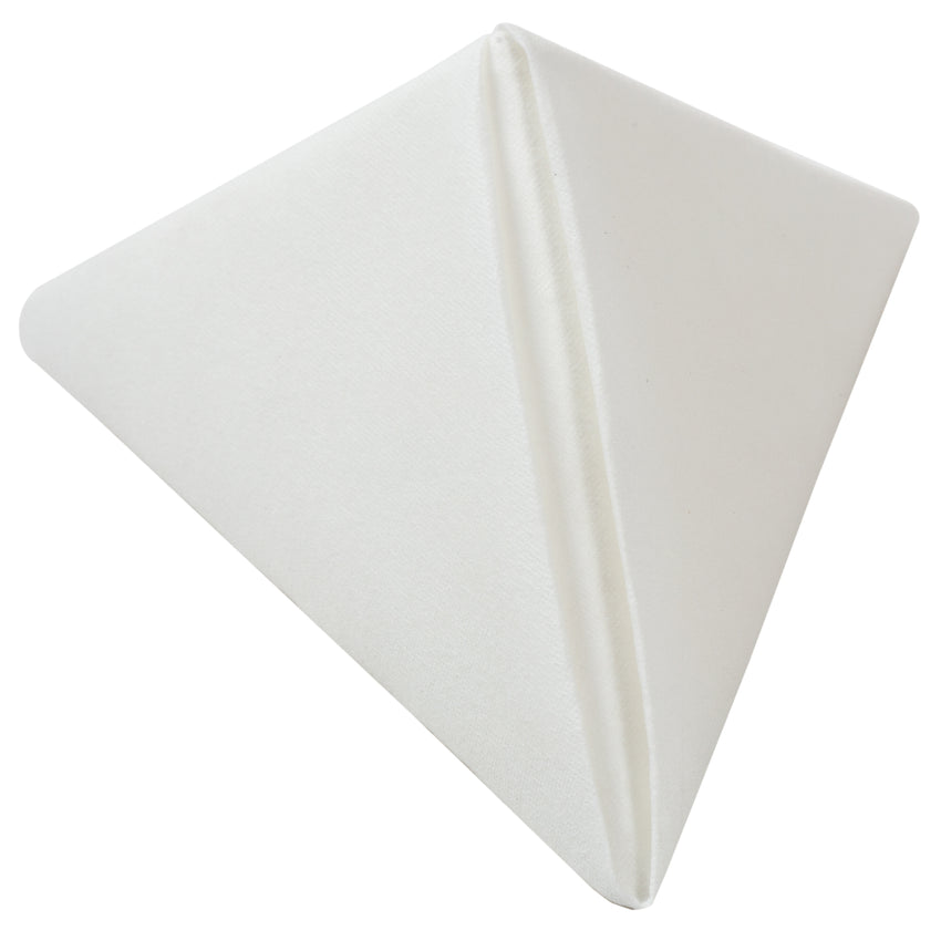 White Airlaid Napkin, 15" x 16", 1 Ply