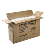 White Polypropylene Soup Spoon, Heavy Weight, Individually Wrapped, Open Case