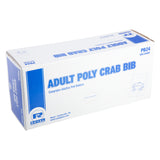 CRAB ADULT POLY BIB, Closed Inner Box