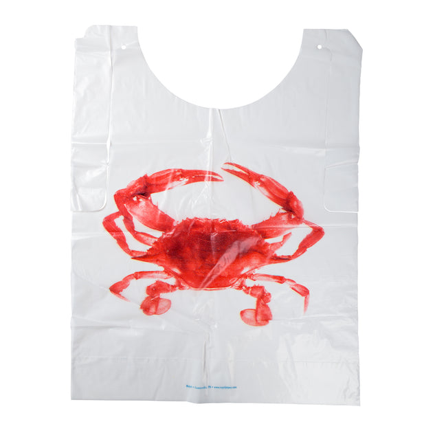 CRAB ADULT POLY BIB