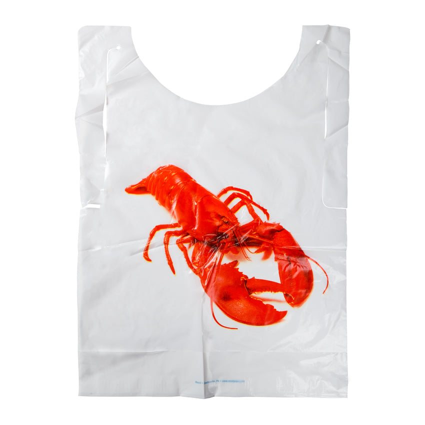 LOBSTER ADULT POLY BIB