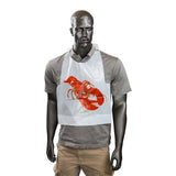 LOBSTER ADULT POLY BIB, Bib On Mannequin