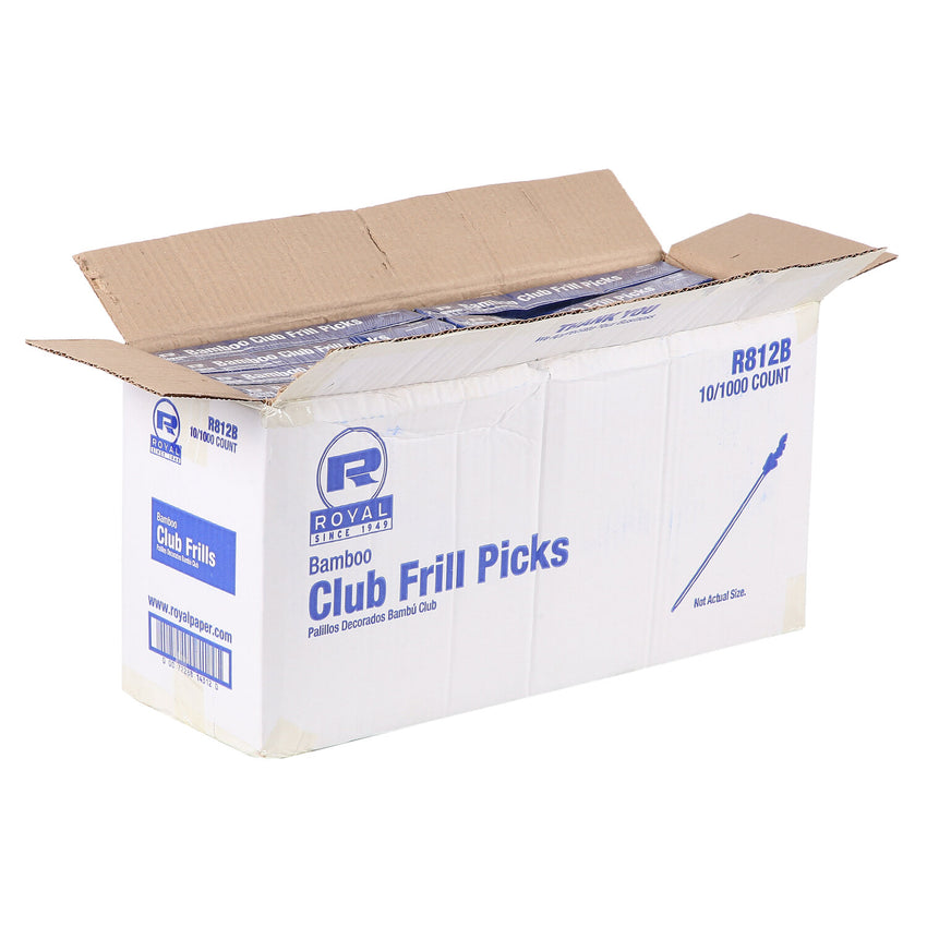 BAMBOO CLUB FRILL PICKS, case open