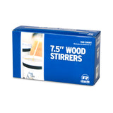 7.5" WOOD COFFEE STIRRERS, Closed Inner Box