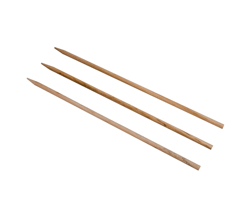 8-1/2" x 3/16" DIAMETER THICK WOODEN SKEWER