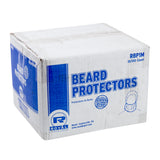 POLYPROPYLENE BEARD PROTECTOR WHITE LATEX FREE, Closed Case