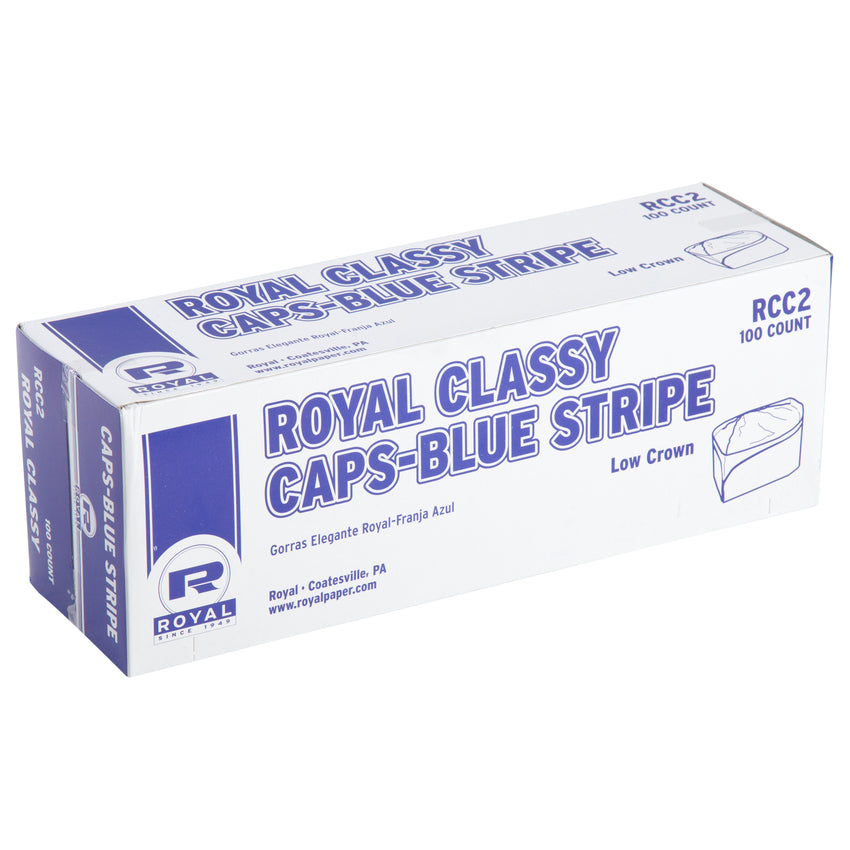 ROYAL CLASSY CAP BLUE STRIPE, Closed Inner Box