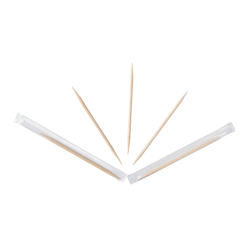 INDIVIDUAL CELLO Wrapped TOOTHPICKS PLAIN