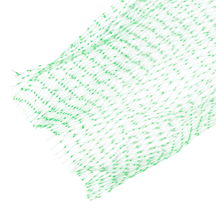 PLASTIC MESH BAG GREEN 24", Detailed View