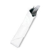 PAPER NAPKIN BAND WHITE, Napkin Band Wrapped Around Utensils and Napkin