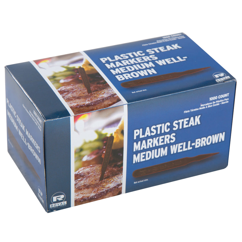 BROWN STEAK MARKER MEDIUM WELL, Closed Inner Box