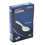 Clear Polystyrene Teaspoon, Heavy Weight, Inner Package