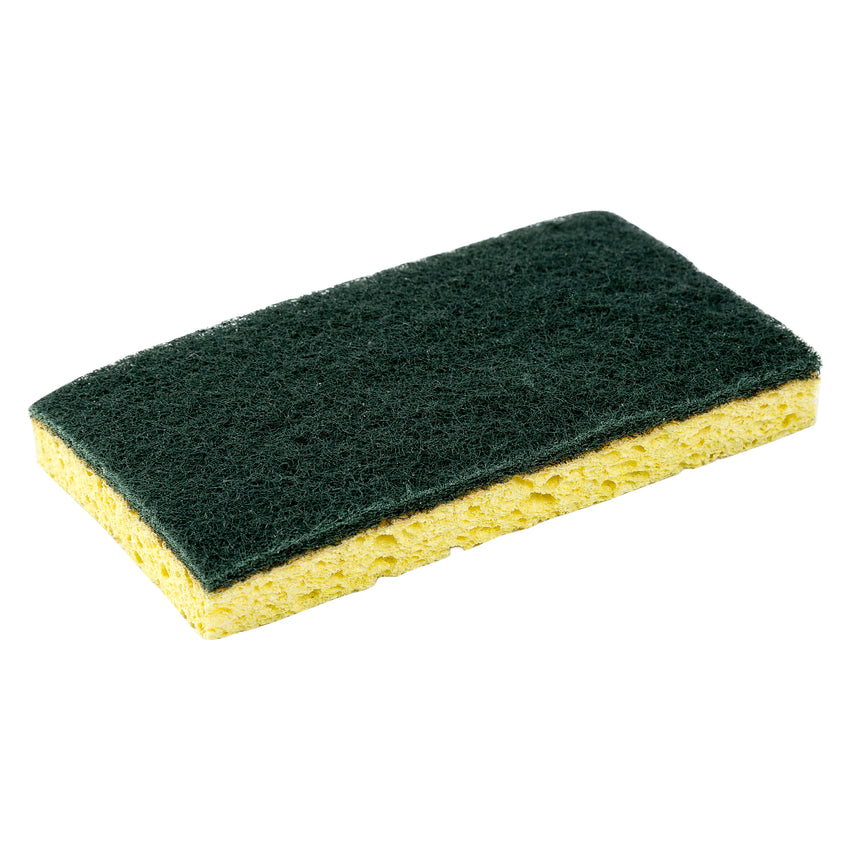 GREEN Heavy DUTY SCOURING PAD/SPONGE COMBO