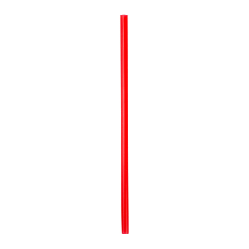 9" Giant Red Straws, Unwrapped