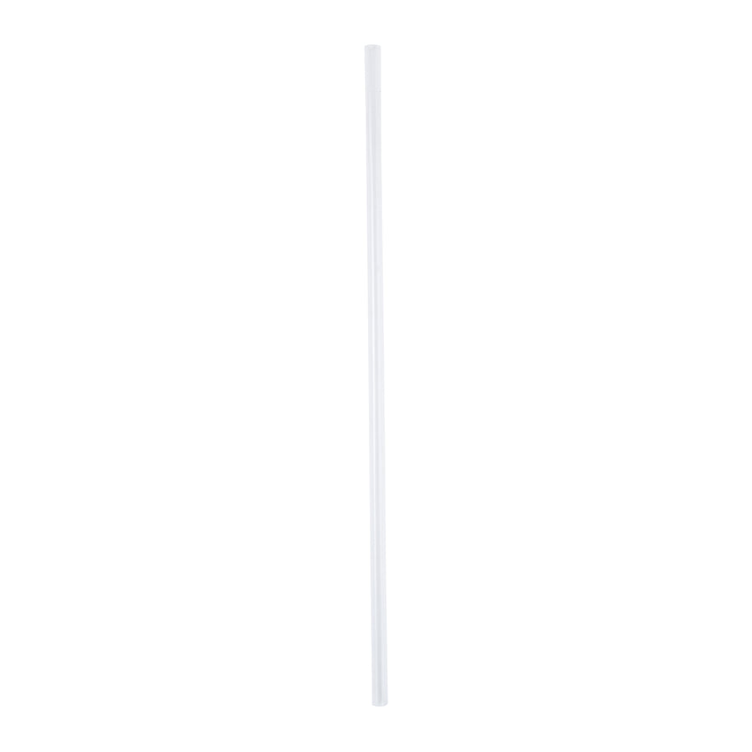 5.75" Jumbo Clear Straw, Unwrapped