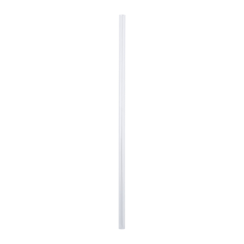 7.75" Jumbo Clear Straw, Unwrapped