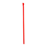 10" Giant Red Spoon Straw, Poly Wrapped