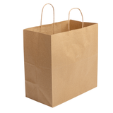 TWISTED HANDLE KRAFT PAPER BAG 13" X 7" X 13"