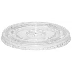 PET Lid With Straw Slot