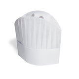 "LE TOQUE" 9" CHEF HAT VISCOSE PLEATED