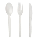 CPLA Wrapped Cutlery Kit, Knife, Fork, Spoon